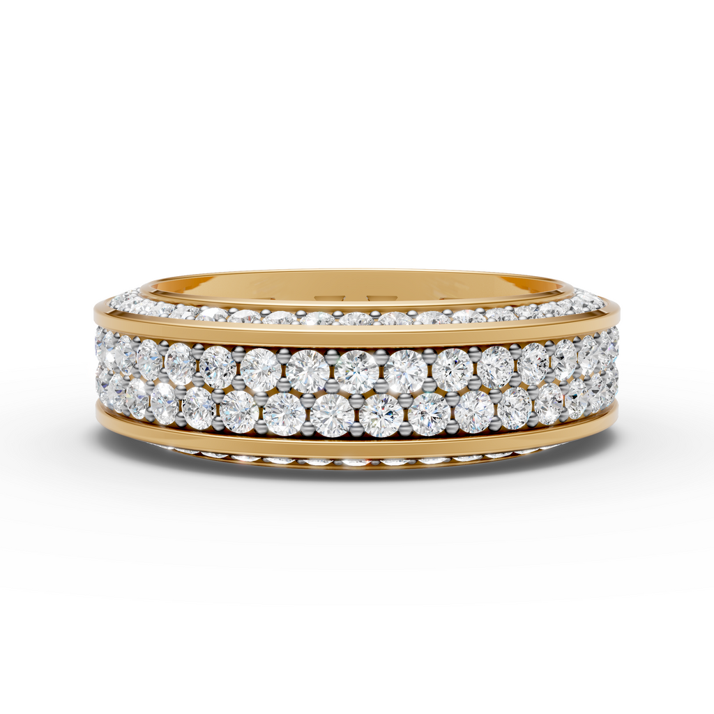 Multi-Row Sparkle Ring