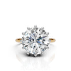 Royal Crown Solitaire Diamond Ring