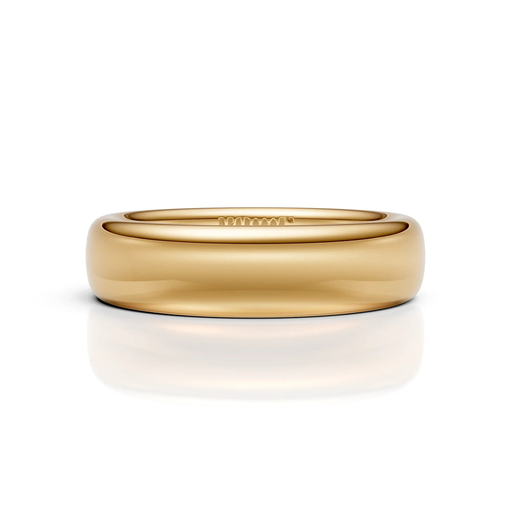 Classic Domed Wedding Band