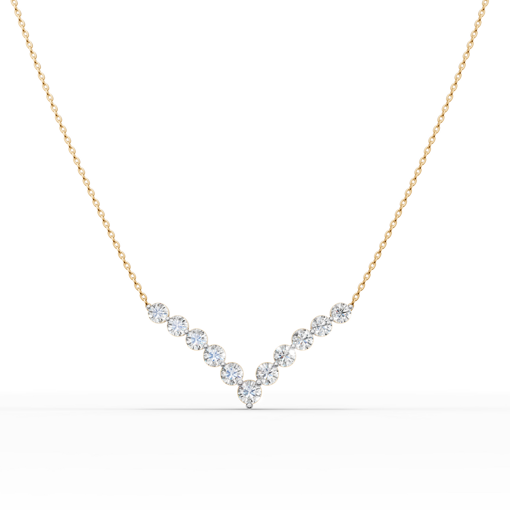 Minimal V Curve Pendant