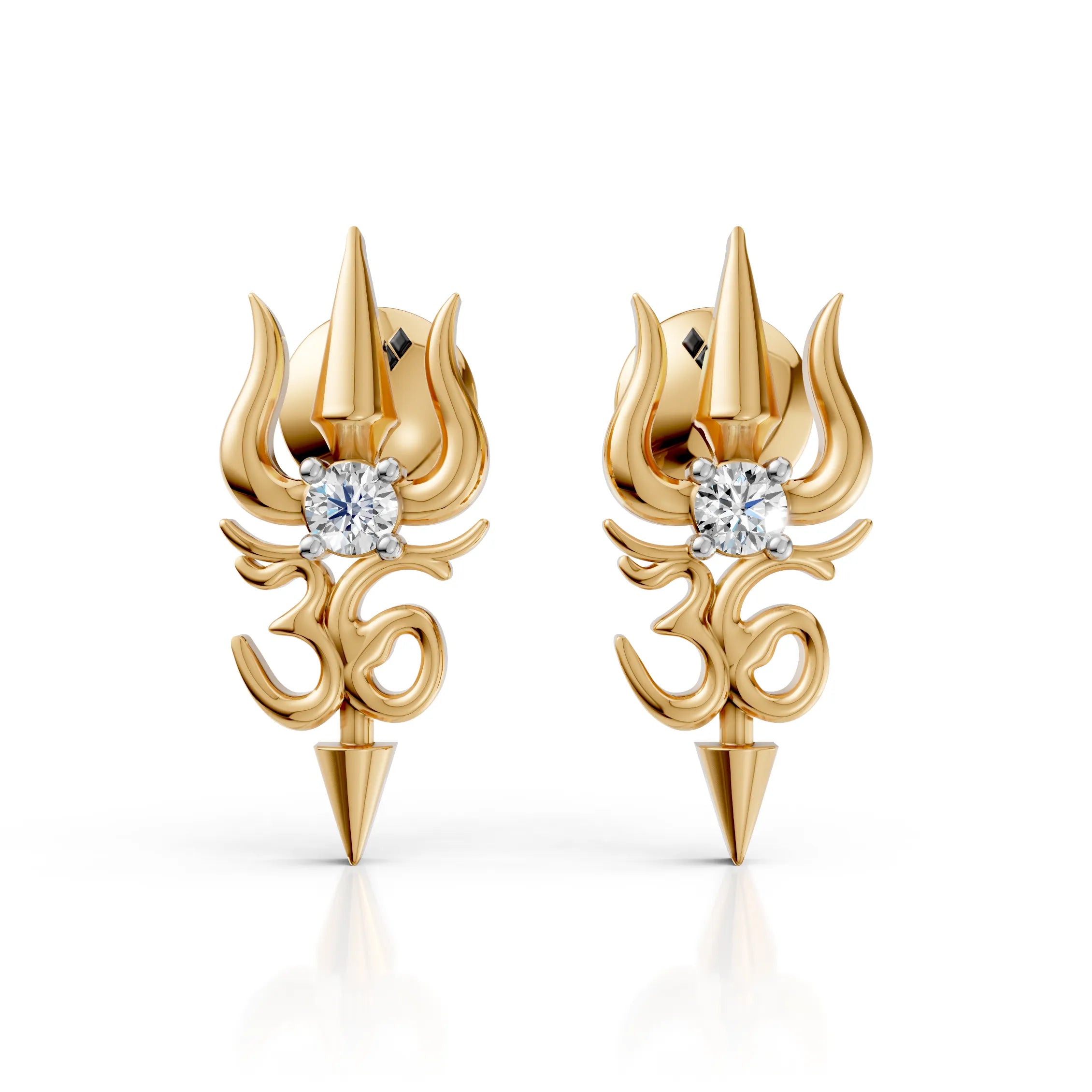 Divine Om Earrings (1 Pair)