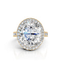 Oval Cut Diamond Statement Ring