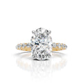 Designer Oval Solitaire Ring
