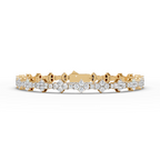 Floral Sparkle Tennis Bracelet