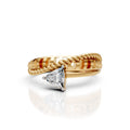 Trillion Twist Ring