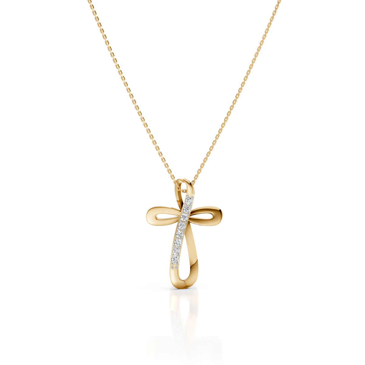 Infinity Cross Pendant