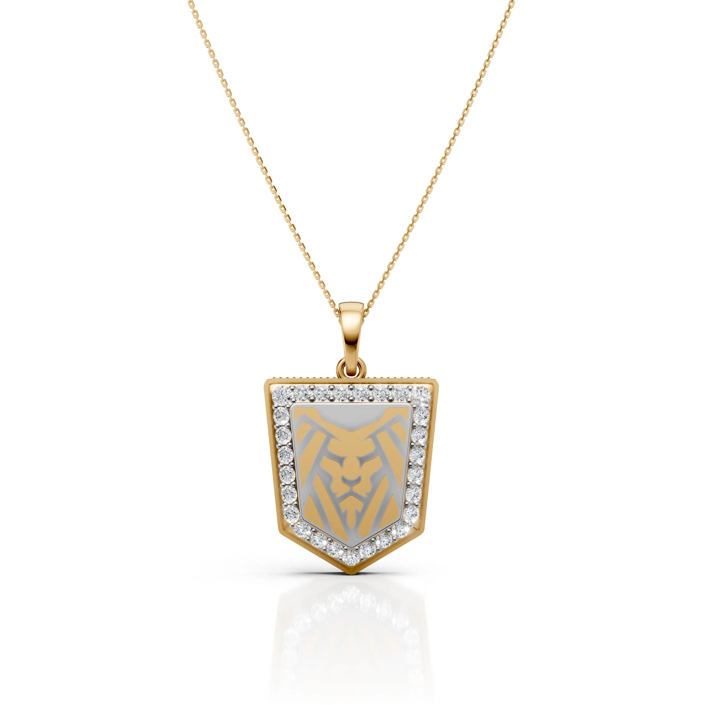Lion Shield Pendant