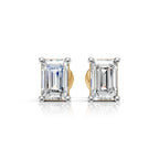 Emerald Shape Earrings (1 PAIR)