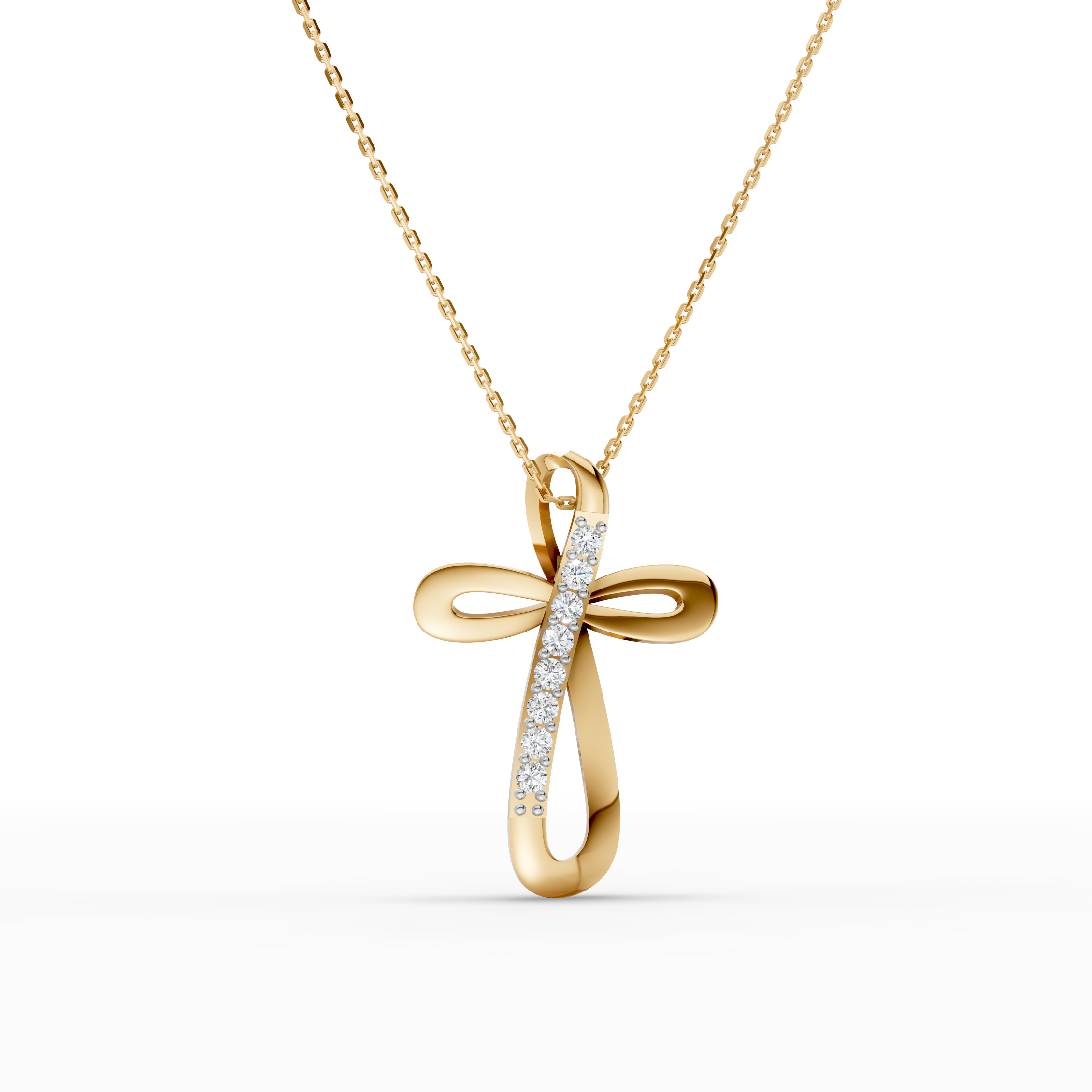 Infinity Cross Pendant