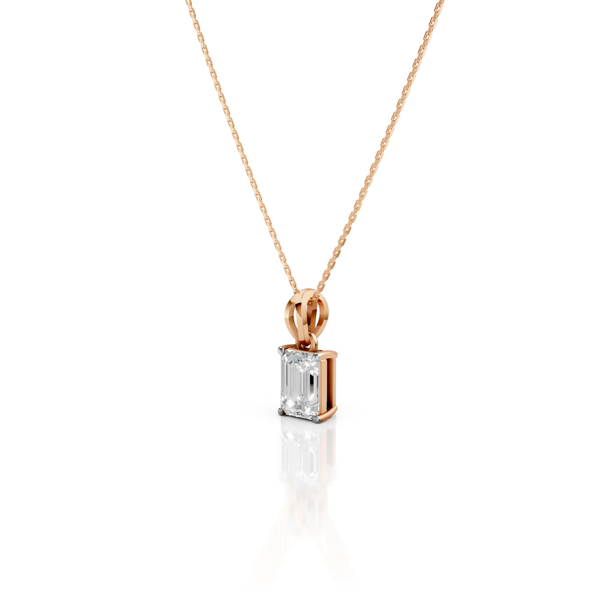 Emerald Shape Pendant