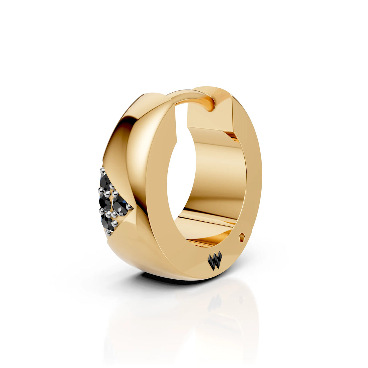 Black Vertex Hoop