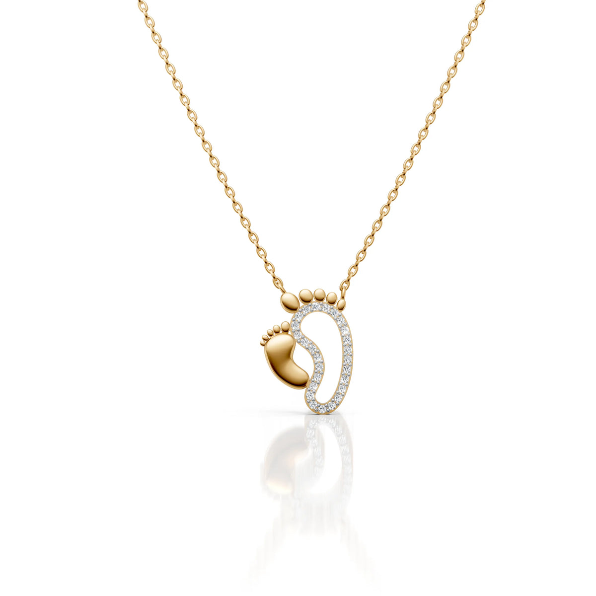 Tiny Steps Baby Foot Pendant