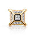 Princess Cut Diamond Frame Stud (1 PC)