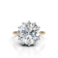 Royal Crown Solitaire Diamond Ring