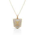 Lion Shield Pendant