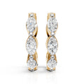 Marquise Bloom Hoops (1 Pair)