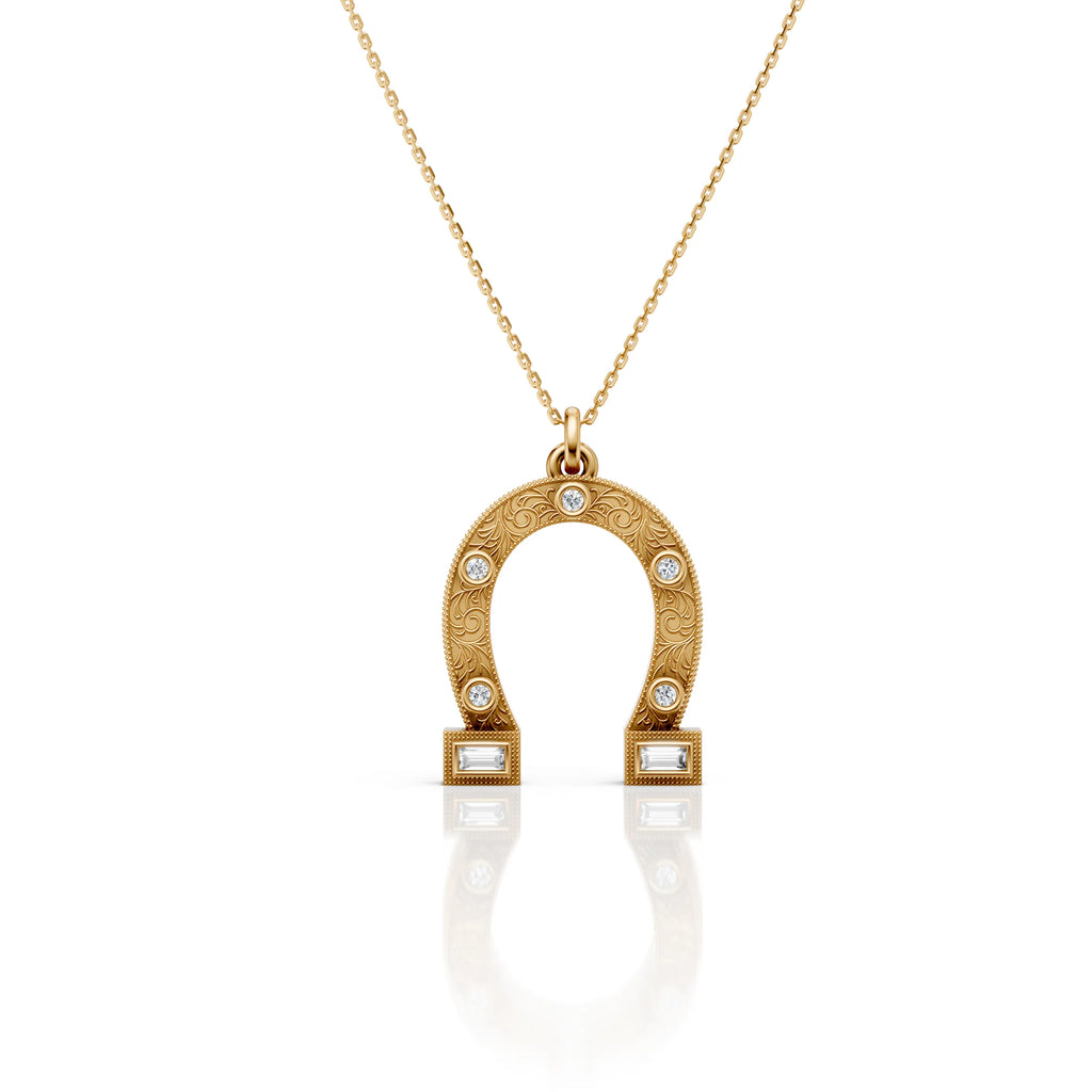 Royal Horseshoe Pendent