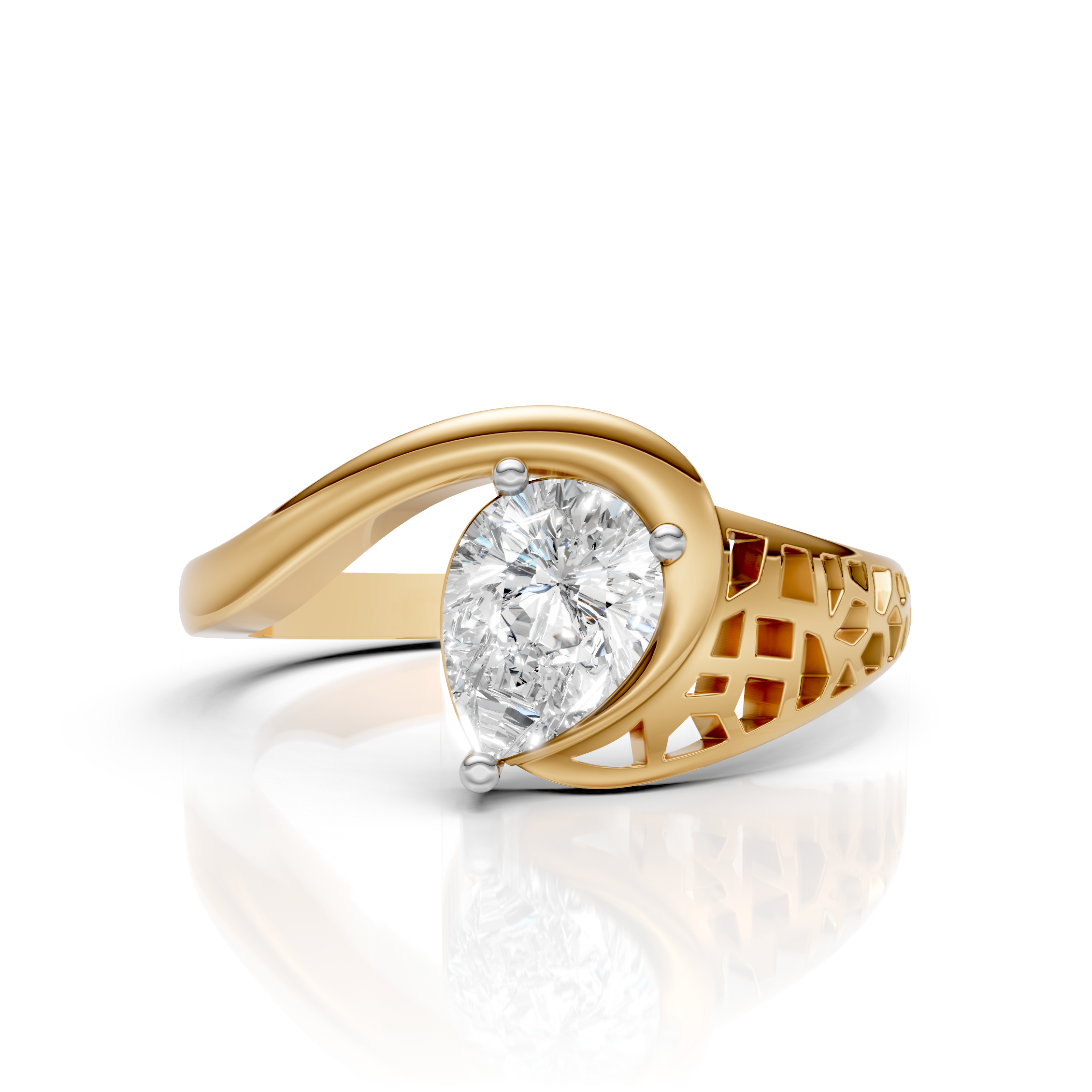 Celeste Twist Ring