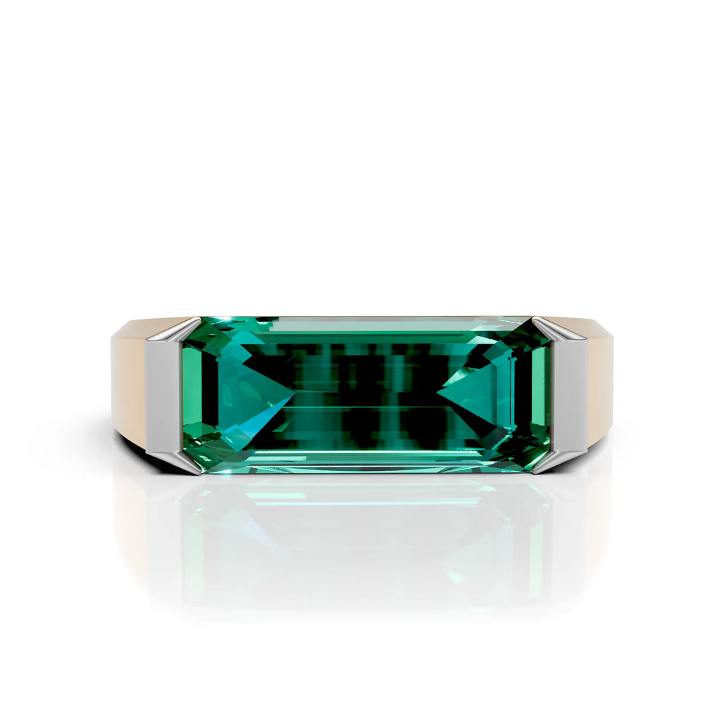 Green Emerald Ring