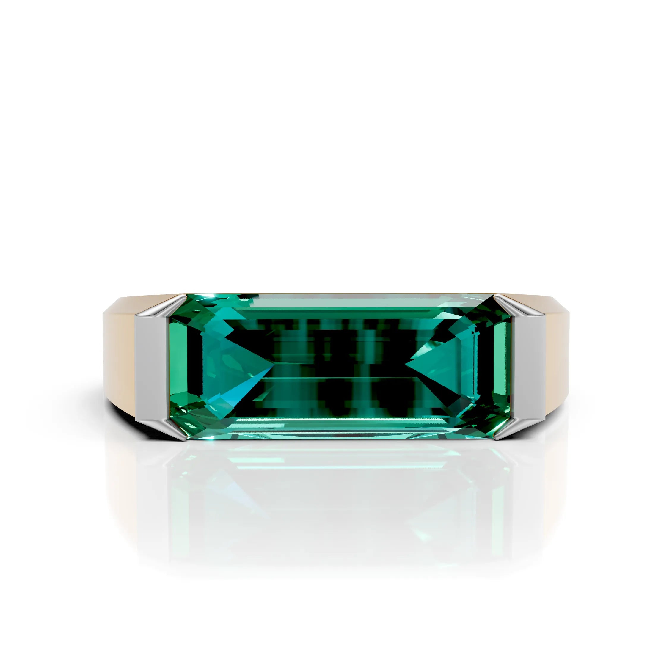 Green Emerald Ring