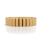 Luxury Ribbed Eternity Band