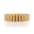 Luxury Ribbed Eternity Band