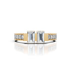 Twin Prism Ring