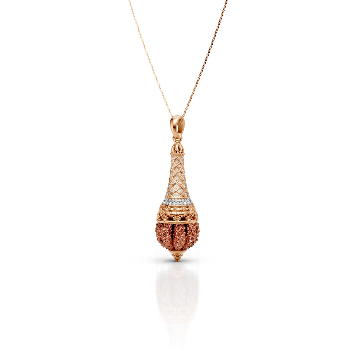8 Mukhi Rudraksh Pendant