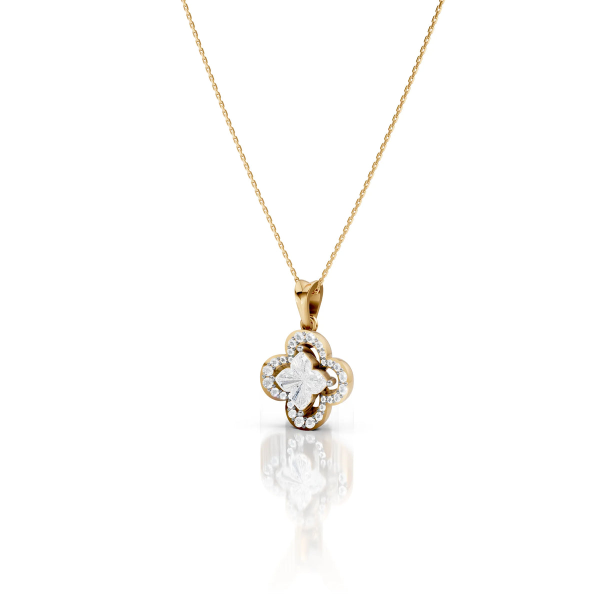 Lili Cut Flower Pendant