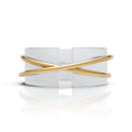 Luxury Crossover Band Ring
