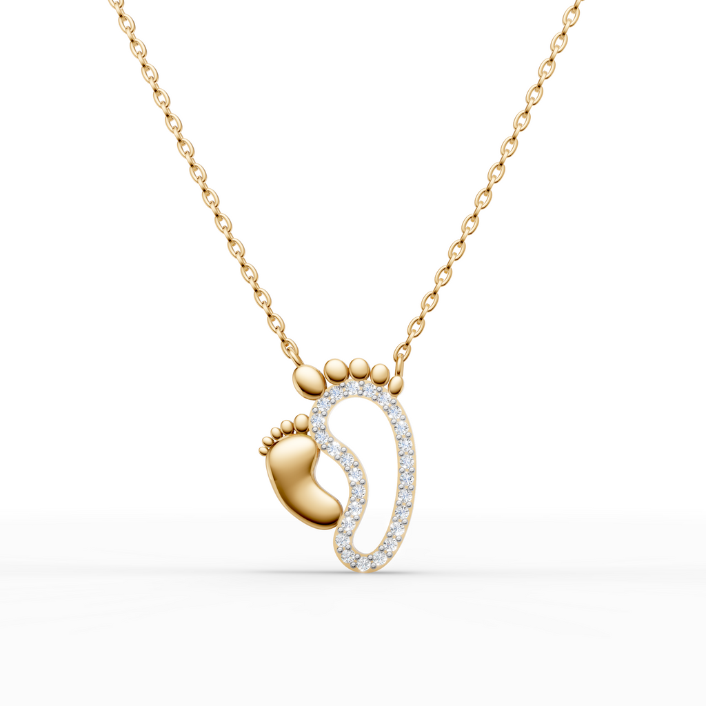 Tiny Steps Baby Foot Pendant