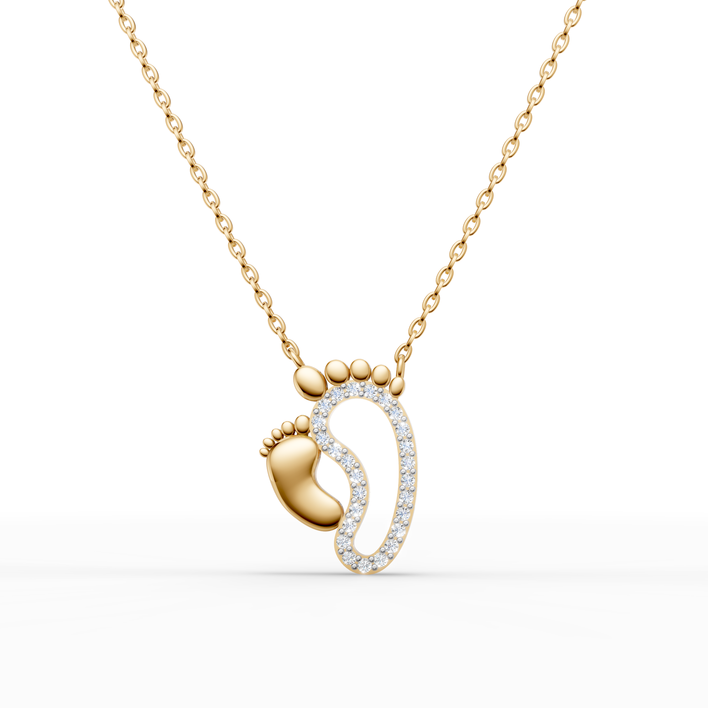 Tiny Steps Baby Foot Pendant