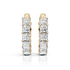 Princess Row Earrings (1 Pair)