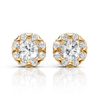 Snow Blossom Diamond Earrings (1 Pair)