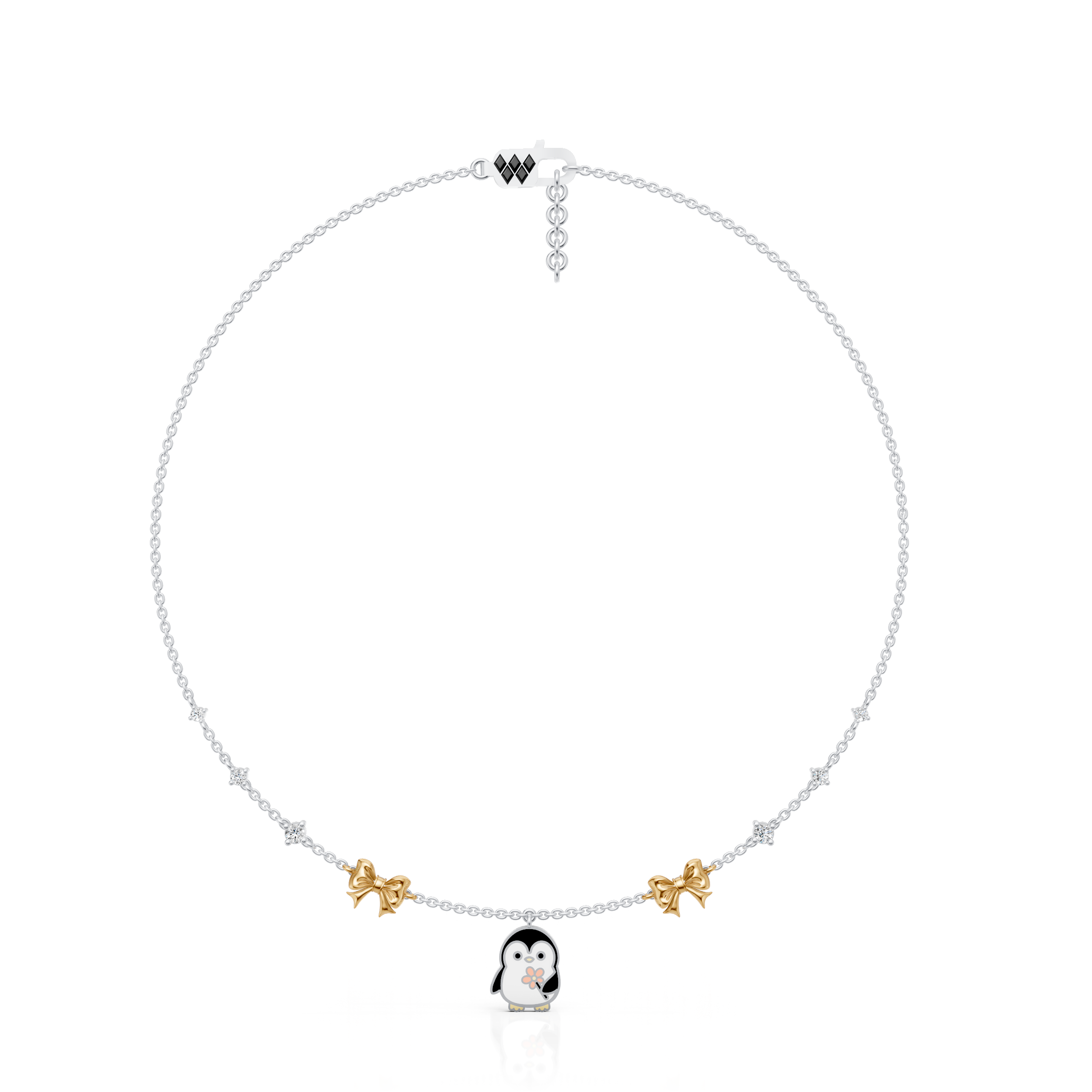 Penguin Bow Chain