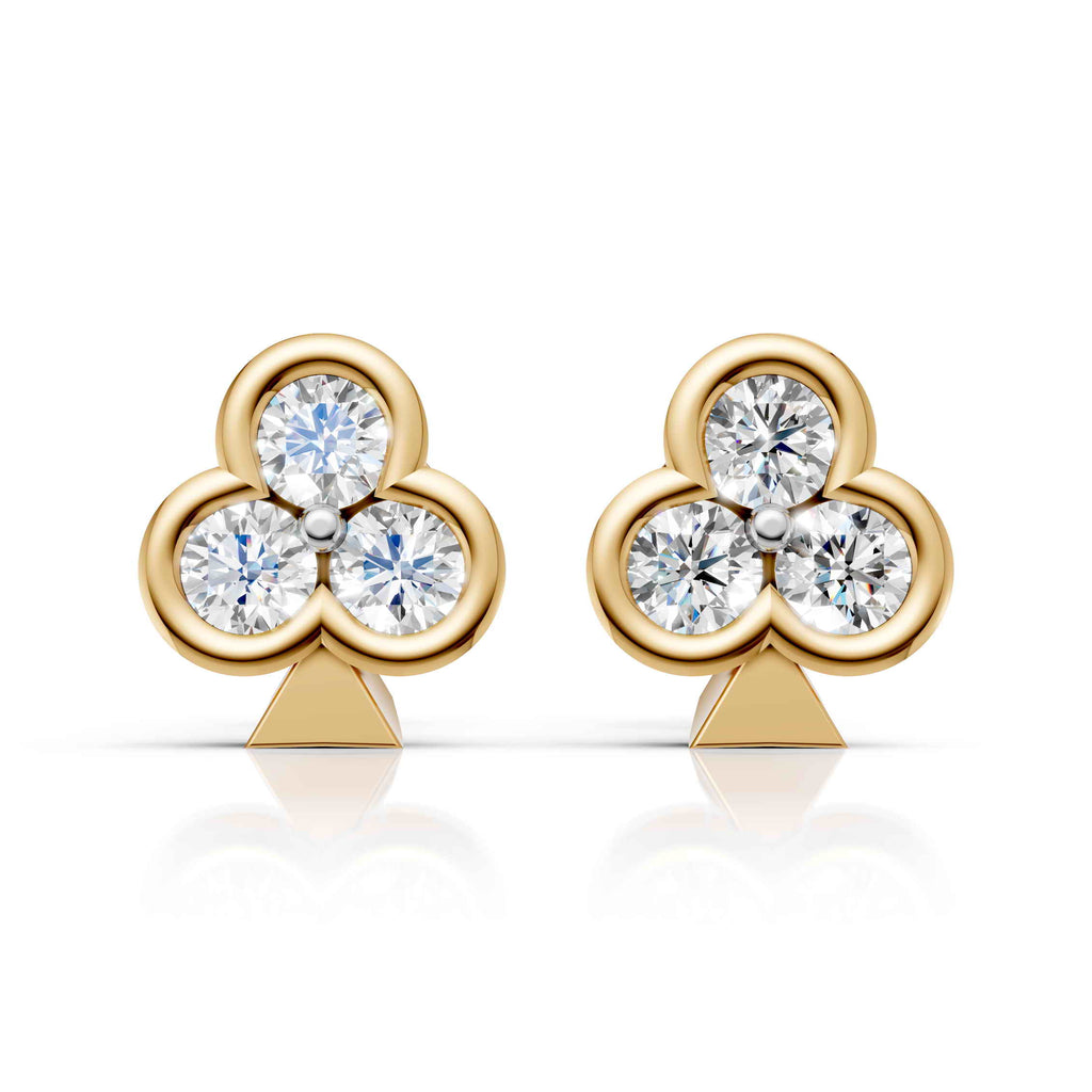 Trinity Trillion Earrings (1 Pair)