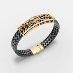 Spider Frame Leather Belt