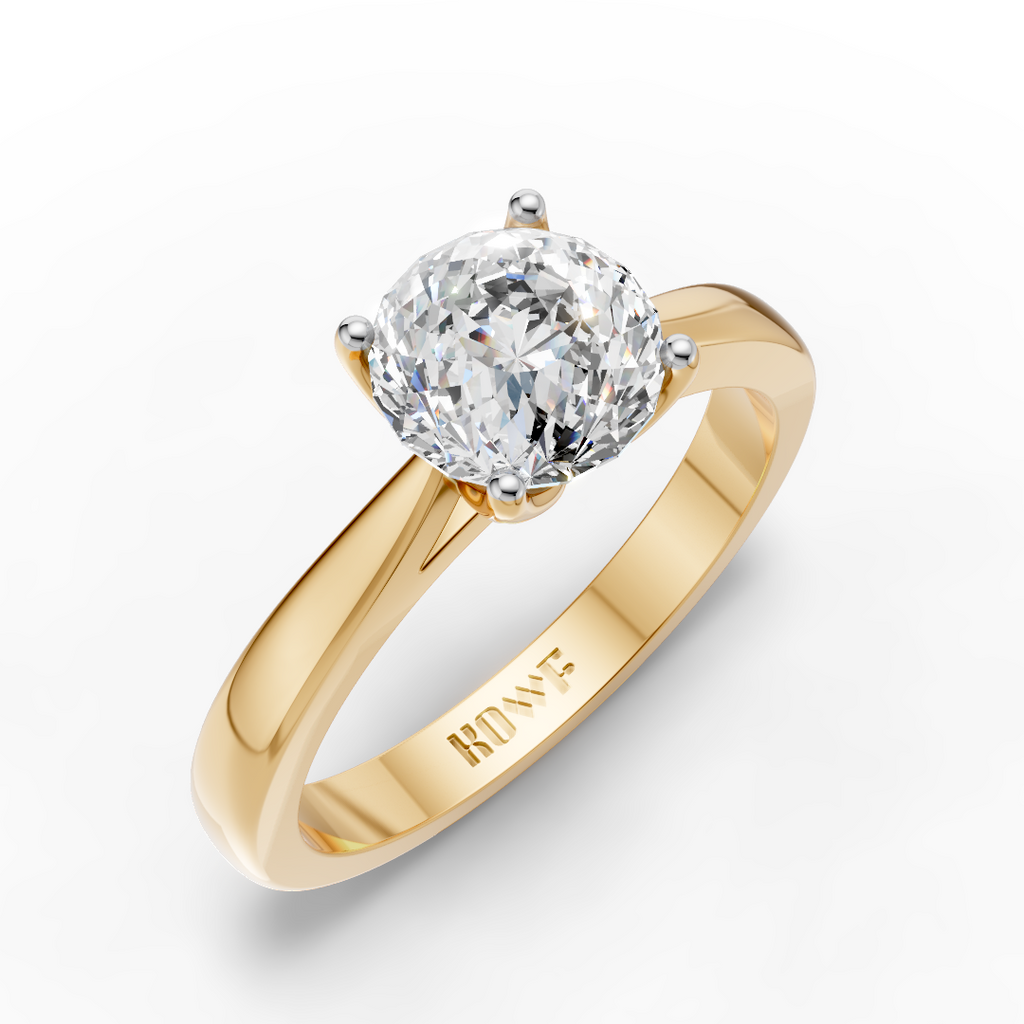 Portuguese Cut Solitaire Ring