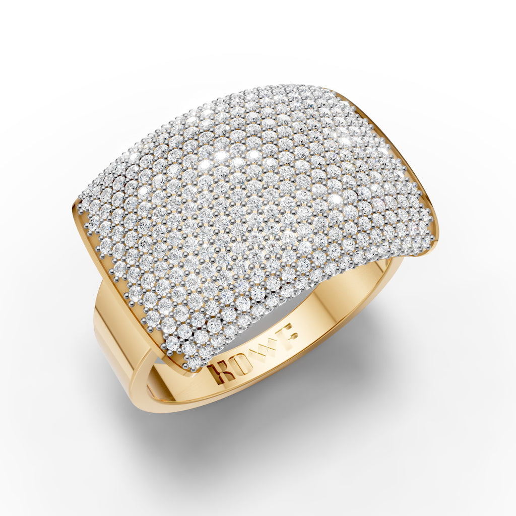 Full Top Diamond Ring