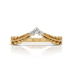 Diamond Laurel Leaf Ring