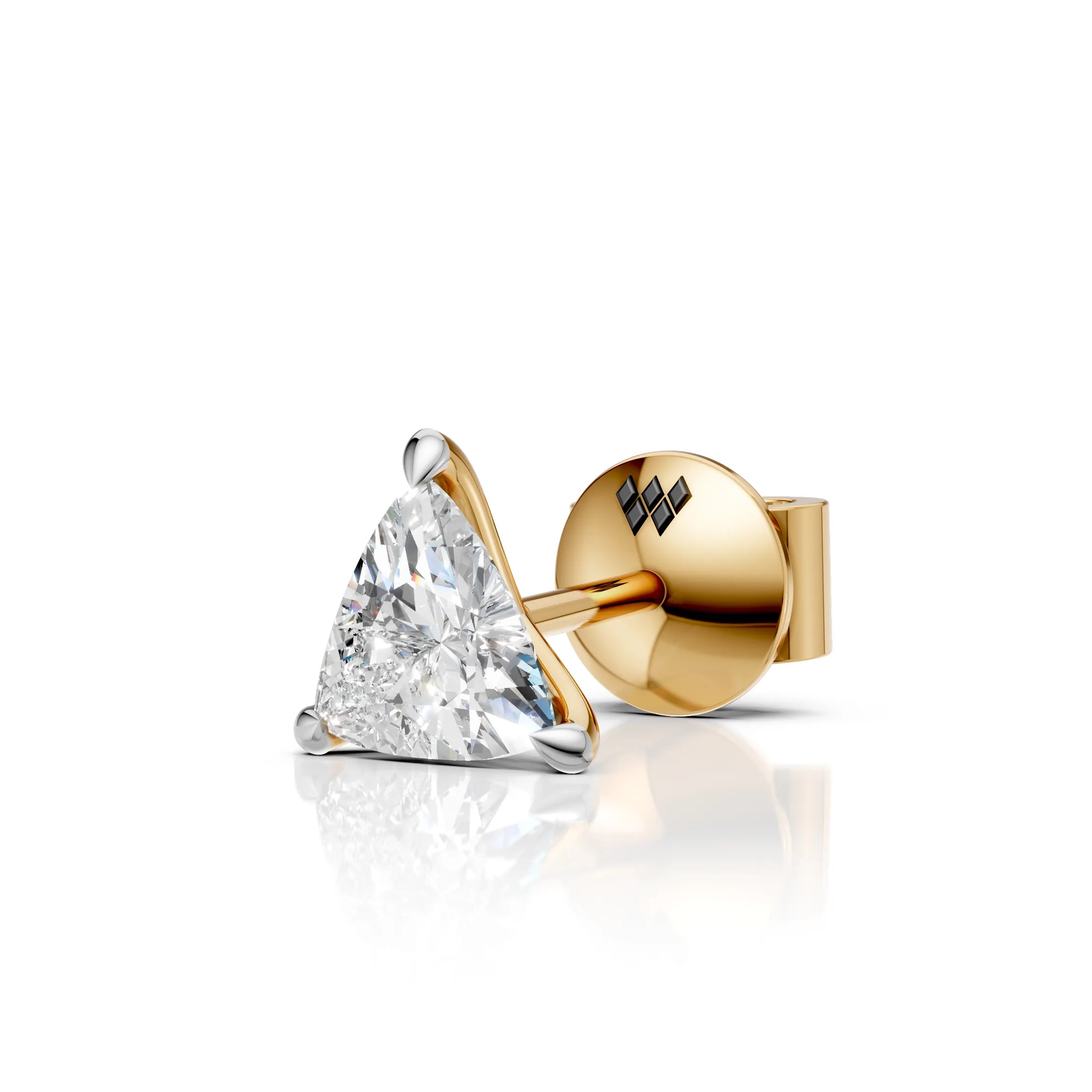 Trillion Shape Earrings (1 PC)