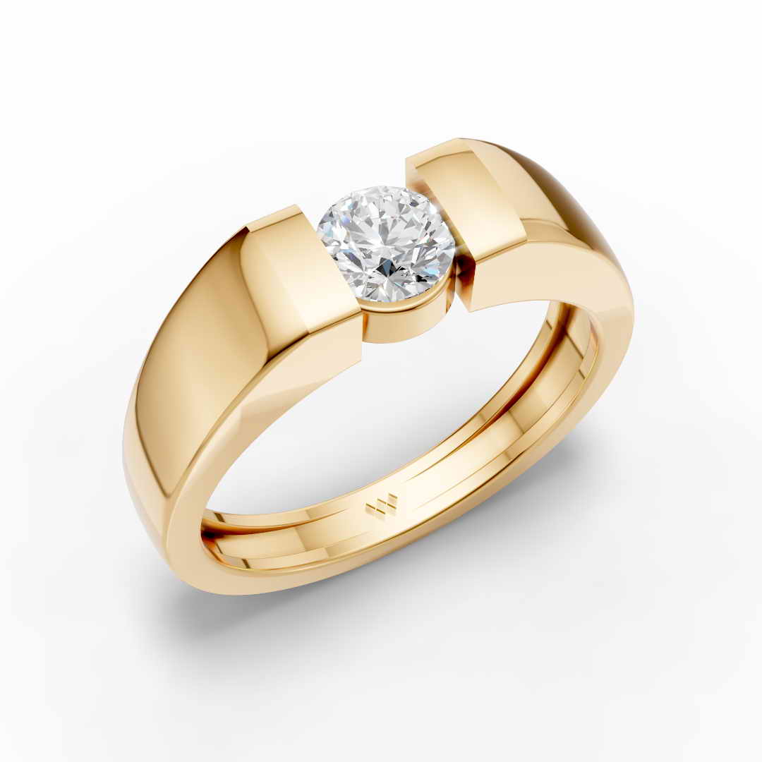 Men's Solitaire Ring