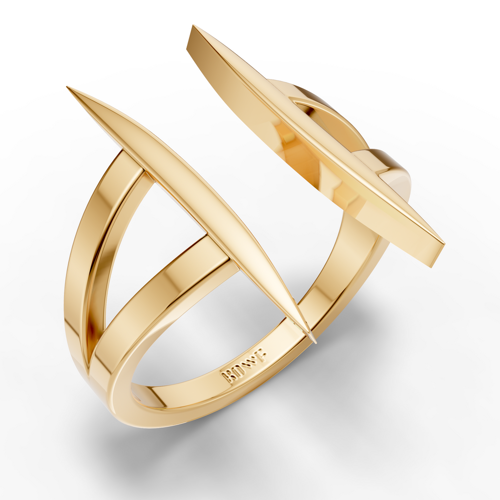 Minimalist Line Ring