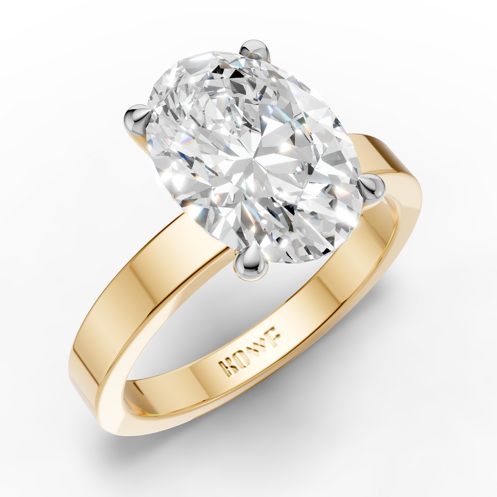 Oval-Cut Solitaire Ring