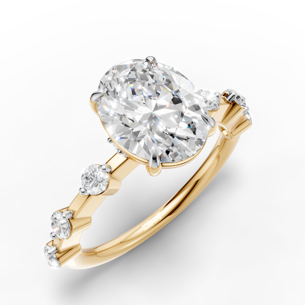 Oval Solitaire Ring