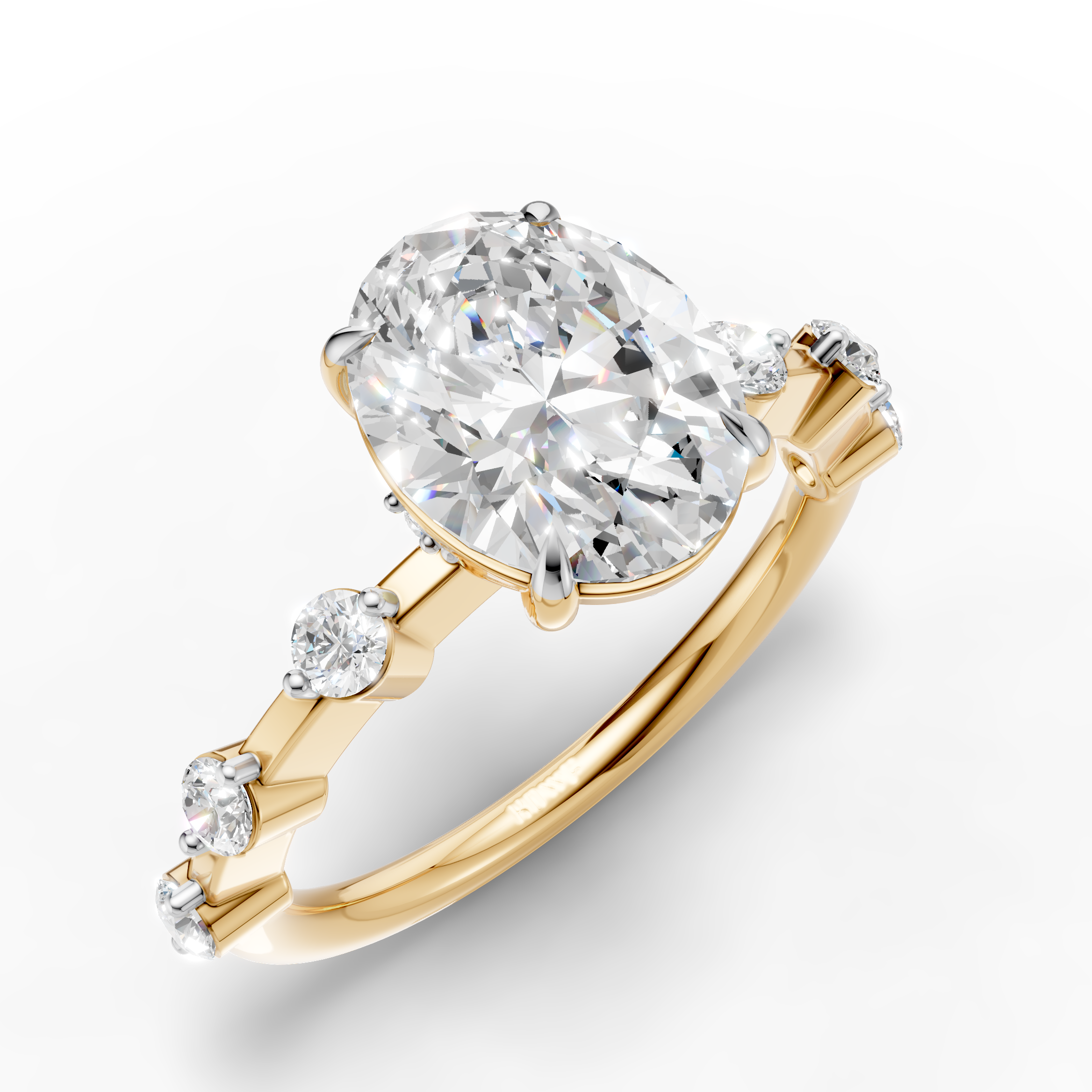 Oval Solitaire Ring