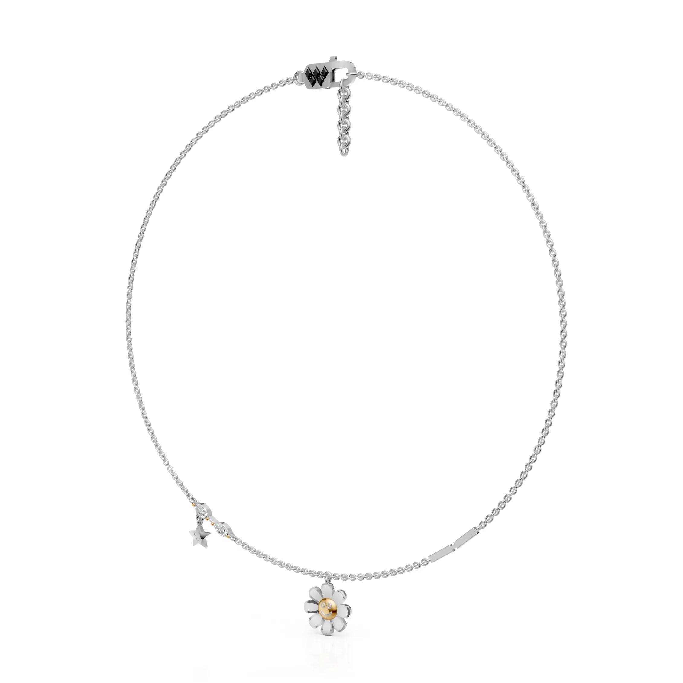 Smiley Flower Chain