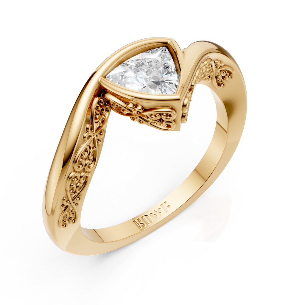 Trillion Twist Ring