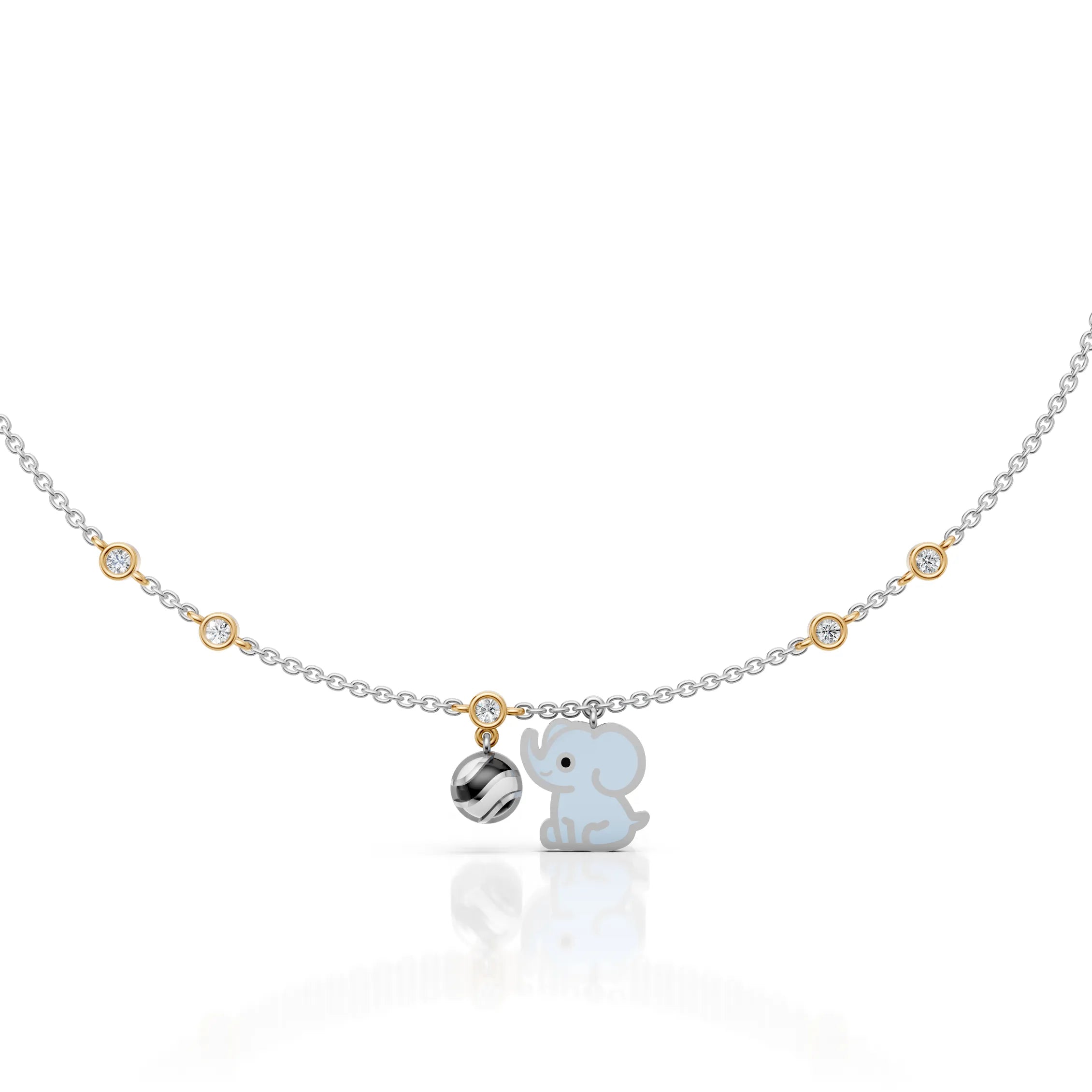 Playful Elephant Chain