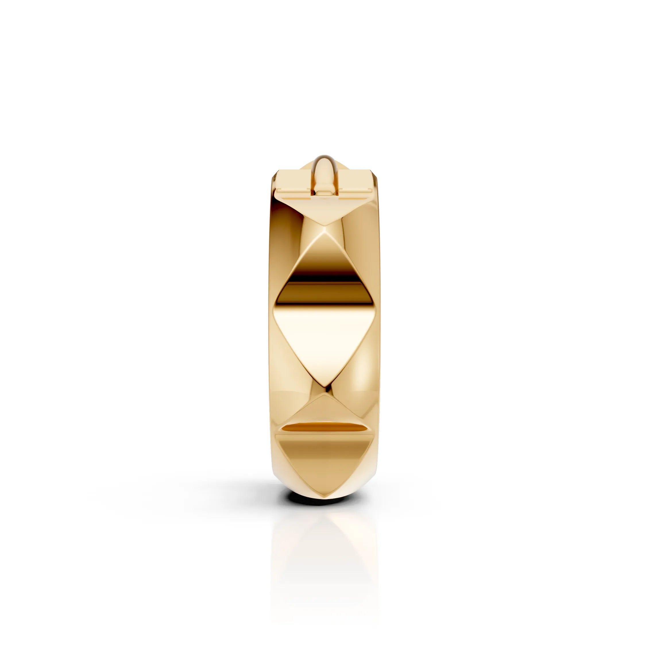 Facet Edge Hoop